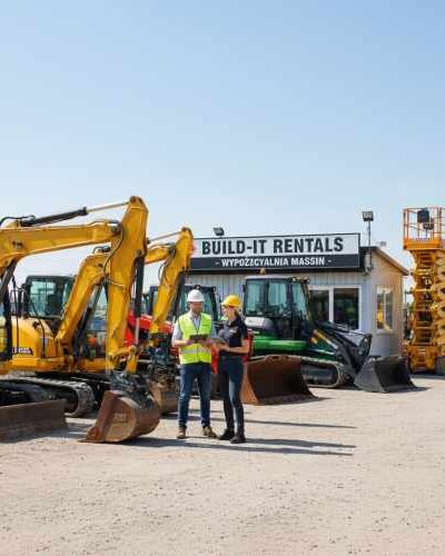 Budownictwo/Wypożyczanie (wynajem) maszyn